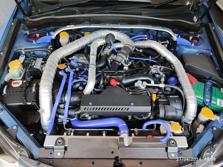 Front and Rear Aluminum Alloy Strut Brace Bar Kit for Subaru WRX/STi 2008-2012 - Electromann SA