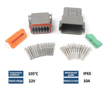 High-Quality 12 Pin Waterproof Deutsch Type Electrical Connector for Challenging Environments - Electromann SA