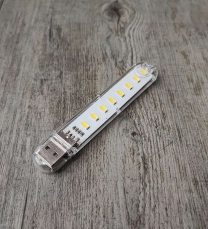 SMD 5050 8LED 10cm Mini USB Light Stick - Compact and Versatile Illumination Solution - Electromann SA