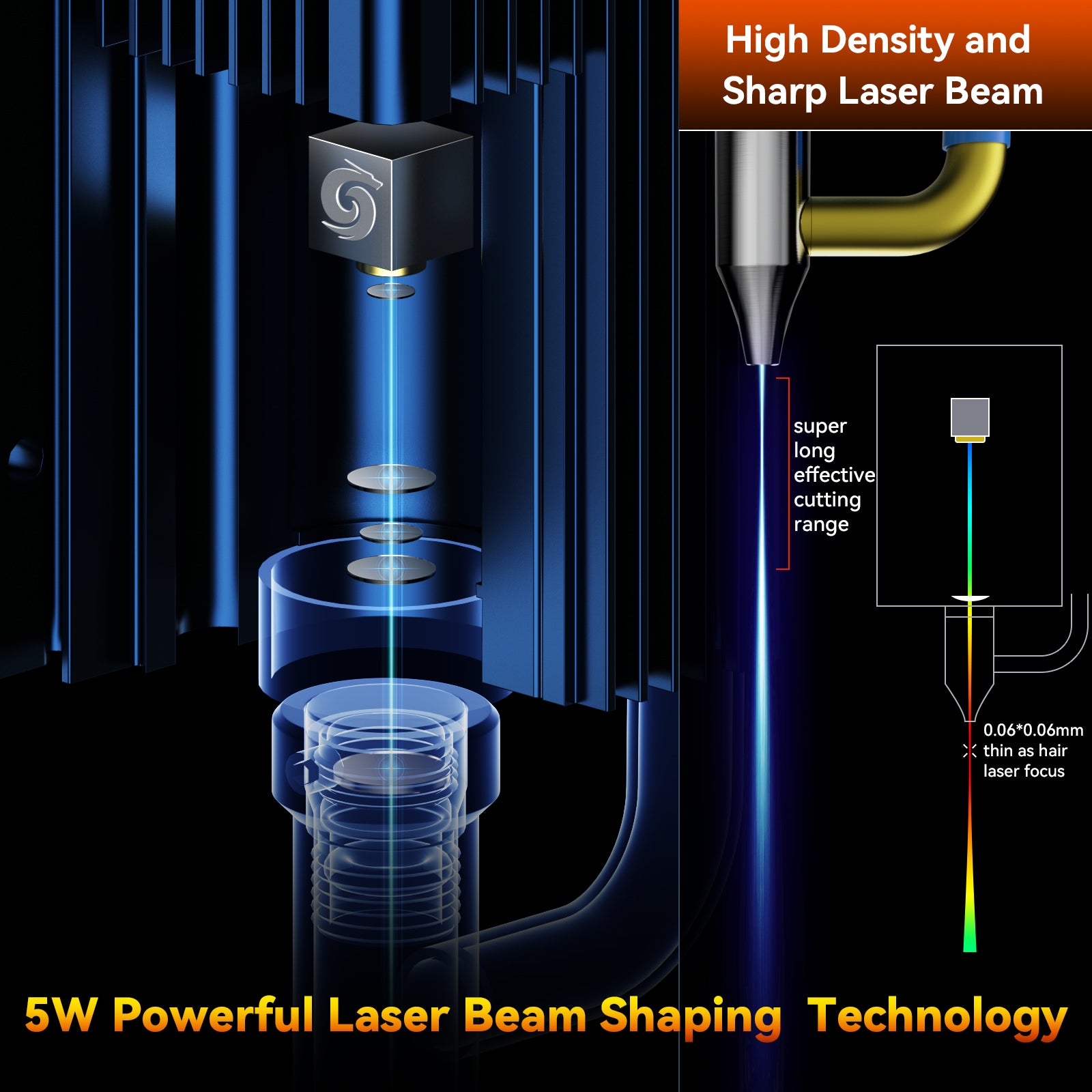 DEMO SCULPFUN S30 Pro Laser Engraver 10W - Powerful and Versatile Engraving Tool  (D10006108) - Electromann SA