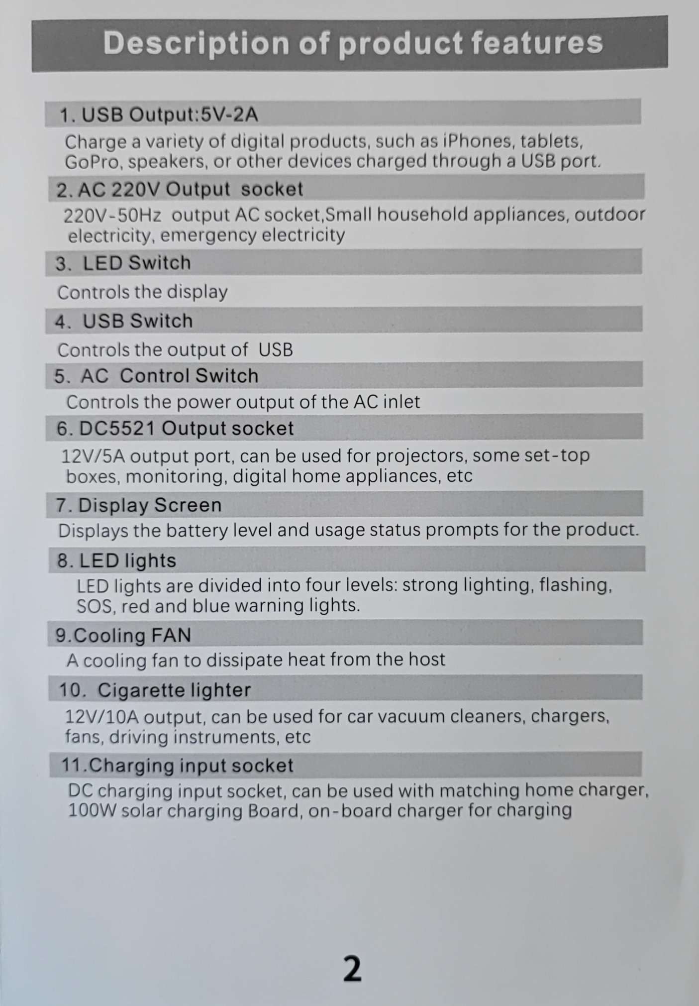 Portable Mobile Outdoor 500w 378wh Pure Sine DC to AC Power Box - Reliable Power Solution for Outdoor Adventures and Emergencies - Electromann SA