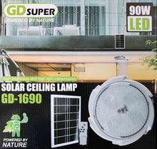 GDSUPER 90Watt Solar Indoor Ceiling Mounted Remote Control LED Light - High-quality and Energy-Efficient Lighting Solution - Electromann SA