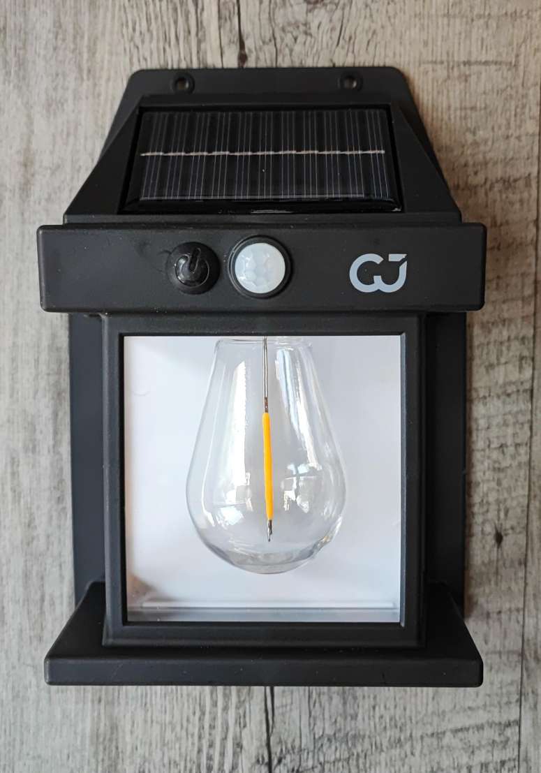 Solar Rechargeable Interaction Wall Lamp - Eco-Friendly and Interactive Lighting Solution - Electromann SA