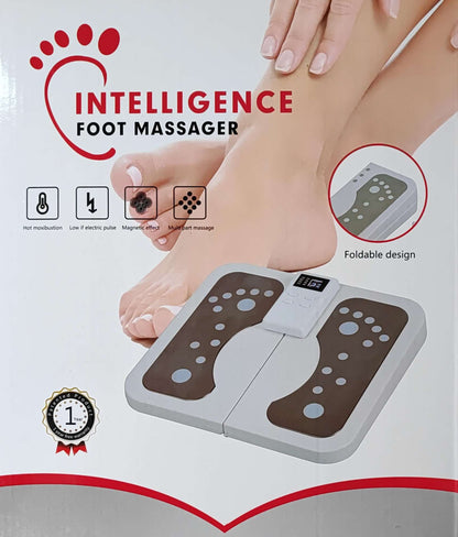 Intelligent Foldable Foot Massager - Portable and Intelligent Foot Massager for Relaxation and Pain Relief - Electromann SA