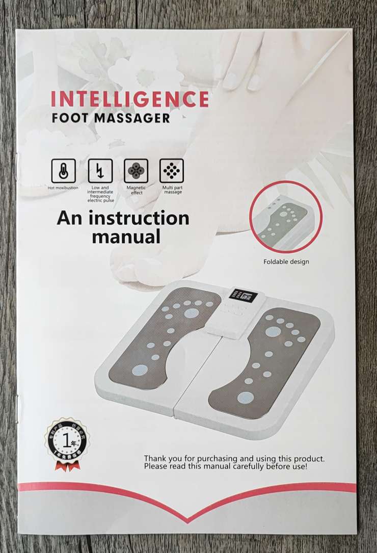 Intelligent Foldable Foot Massager - Portable and Intelligent Foot Massager for Relaxation and Pain Relief - Electromann SA