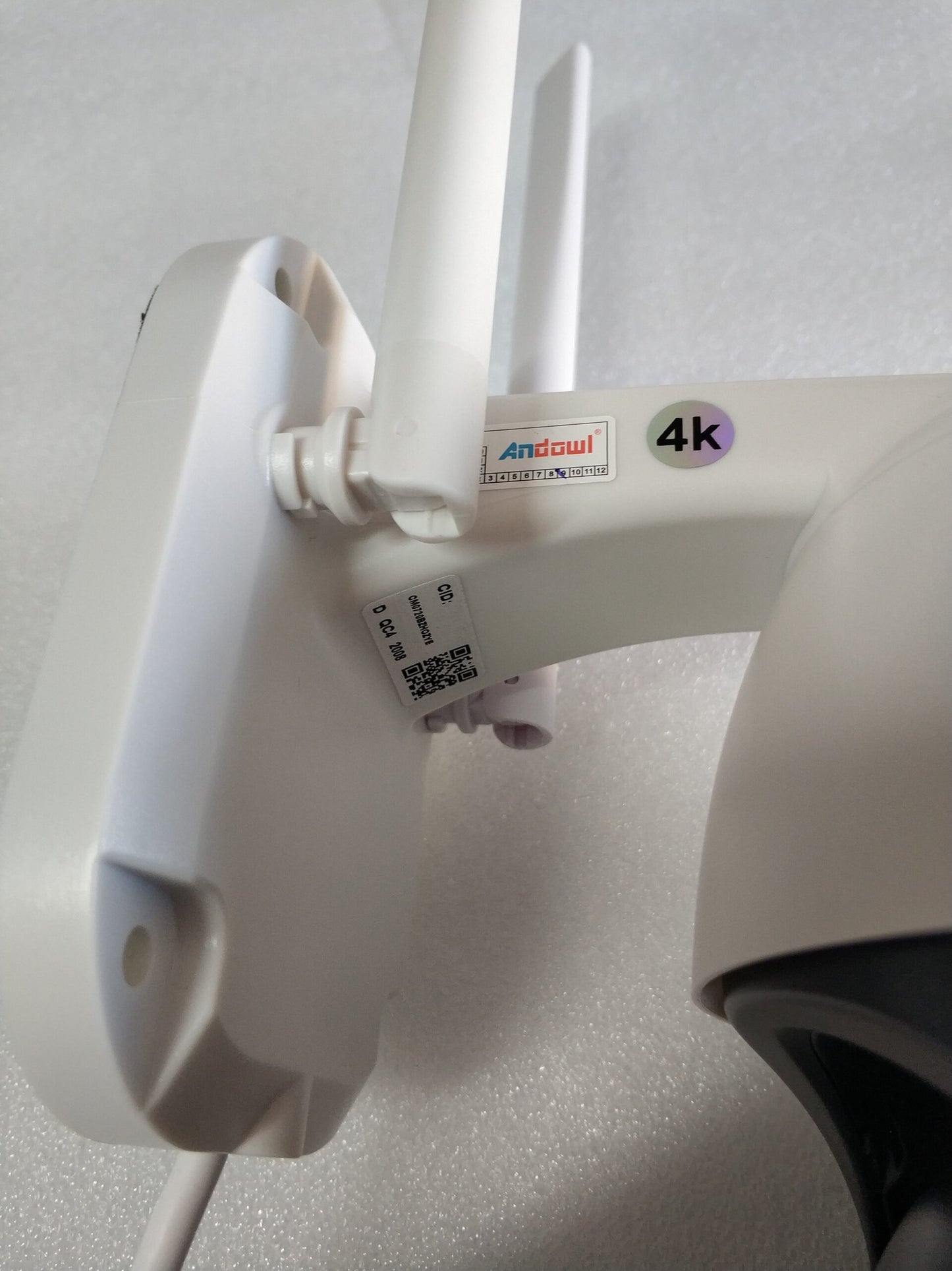 Andowl Q-S4 MAX 8K AI Wifi Constant Speed Dome IP PTZ Camera - Electromann SA