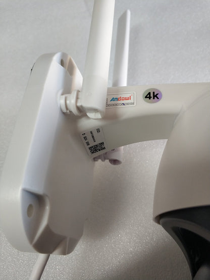 Andowl Q-S4 MAX 8K AI Wifi Constant Speed Dome IP PTZ Camera - Electromann SA
