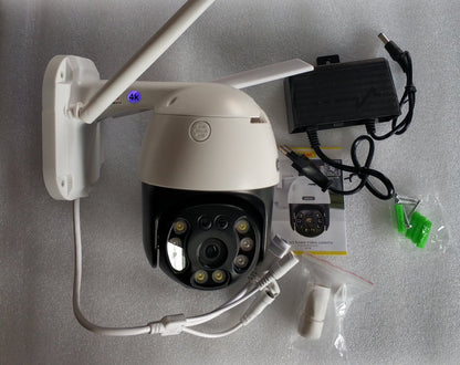 Andowl Q-S4 MAX 8K AI Wifi Constant Speed Dome IP PTZ Camera - Electromann SA