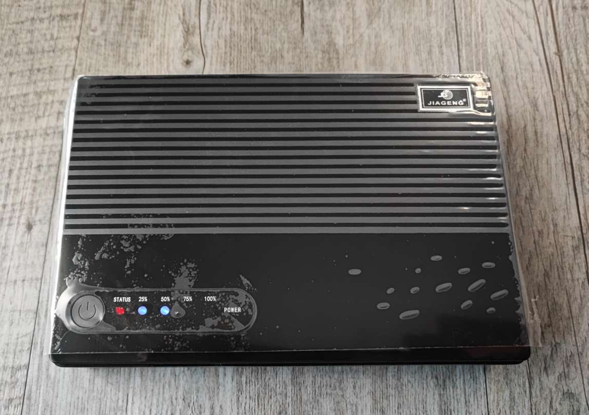 Jiageng 14000mah Portable Rechargeable Mini UPS – Compact and Powerful Backup Power Supply - Electromann SA