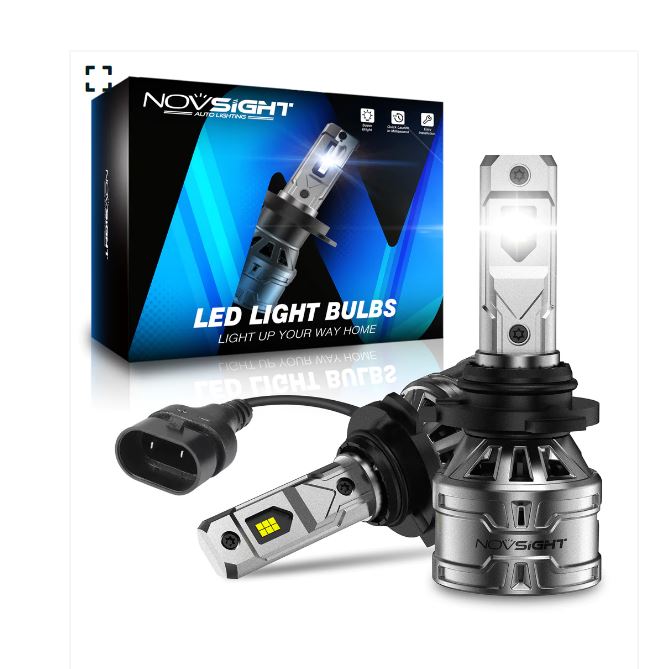 Novsight N61T General Series H7 60W 13000LM 3Color LED Headlight and Fog Light Kit - Upgrade Your Vehicle's Lighting - Electromann SA