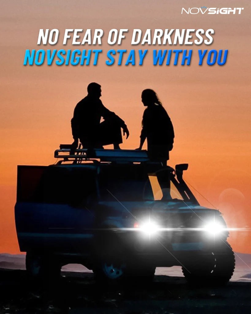 Novsight N61T General Series H4/9003 60W 13000LM DUAL Color LED Headlight Kit - Improved Visibility and Easy Installation - Electromann SA