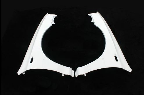 Improve the Look and Performance of Your Subaru Impreza WRX with +15mm Wider Fiber Glass Front Fenders - Electromann SA