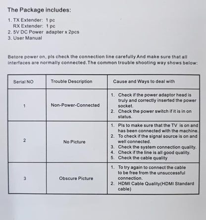 High-Quality 60m HDMI 1080P Over CAT5e/CAT6 Extender | Extend HDMI Signals up to 60 Meters - Electromann SA