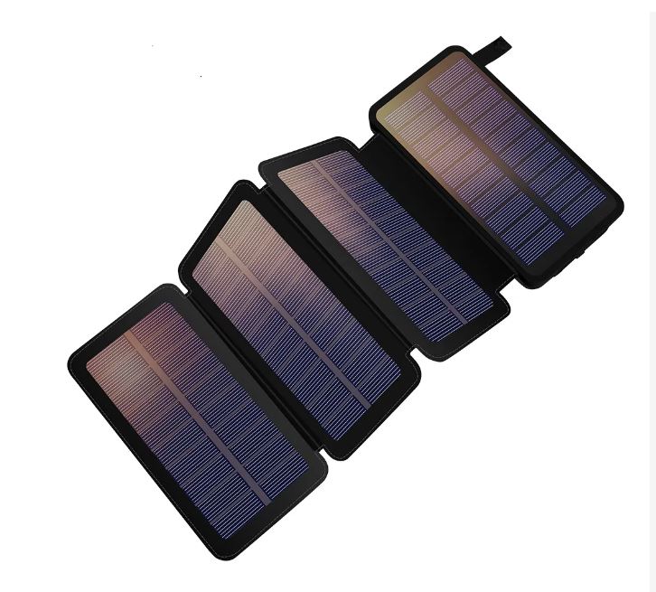 ASTRUM Pb710 Power Bank Solar - Portable Charger with 10000mAh Battery & Solar Panel - Electromann SA