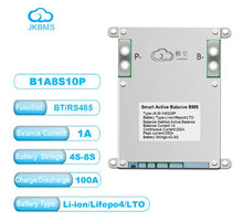 Upgrade Your Battery System with the JK 1Amp Active Balance Smart BMS - Efficient Lifepo4, Li-Ion, LTO Battery Management System - Electromann SA