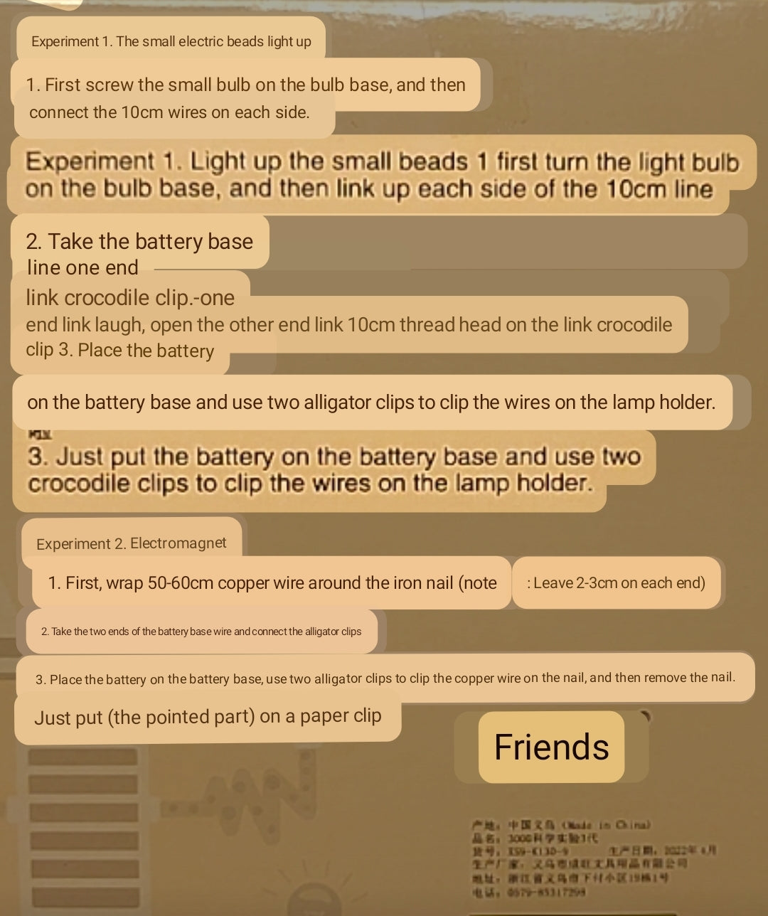 9pc DIY Kids Science Project Kit - Explore the Wonders of Science at Home! - Electromann SA