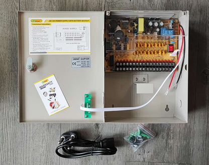ANDOWL Q-UP1220 12v 20 Amp Power Supply UPS Backup - Reliable and Efficient Power Supply Unit - Electromann SA