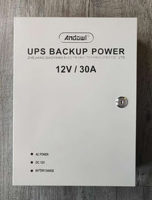 ANDOWL Q-UP1230 12v 30 Amp Power Supply UPS Backup - Reliable and Efficient Power Supply Solution - Electromann SA