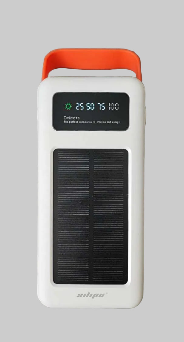 Silipu Huge Capacity 60000mAh 370wh Quad 2.4A USB Solar Power Bank and Mobile Phone Charger - Ultimate Portable Charging Solution - Electromann SA