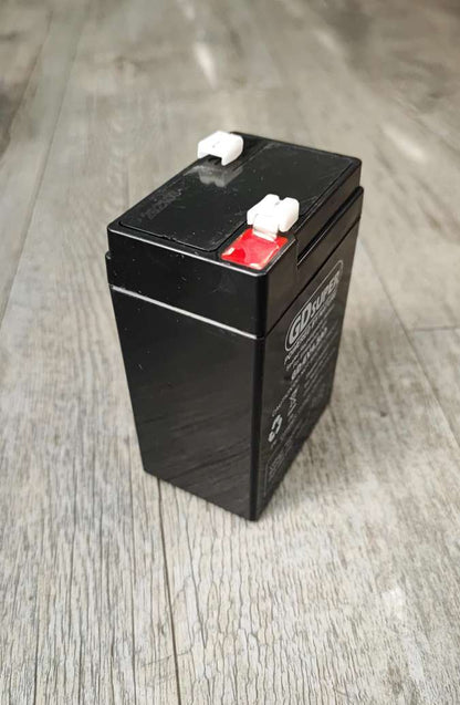 GDSUPER 4.5ah 6v Rechargeable Solar Battery - High-Quality Battery for Solar-Powered Systems - Electromann SA