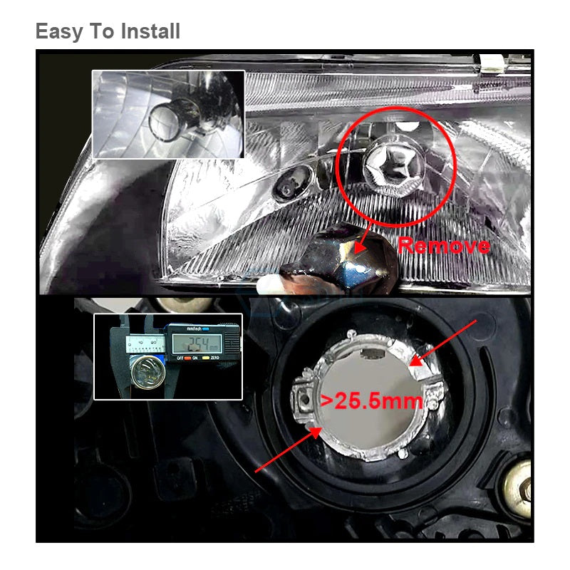 Upgrade Your Car's Headlights with A80 H4 Led Car Headlight - Superior Visibility - Electromann SA