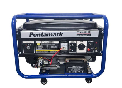 Pentamark PTM-4500DE Portable Petrol Generator - Electromann SA