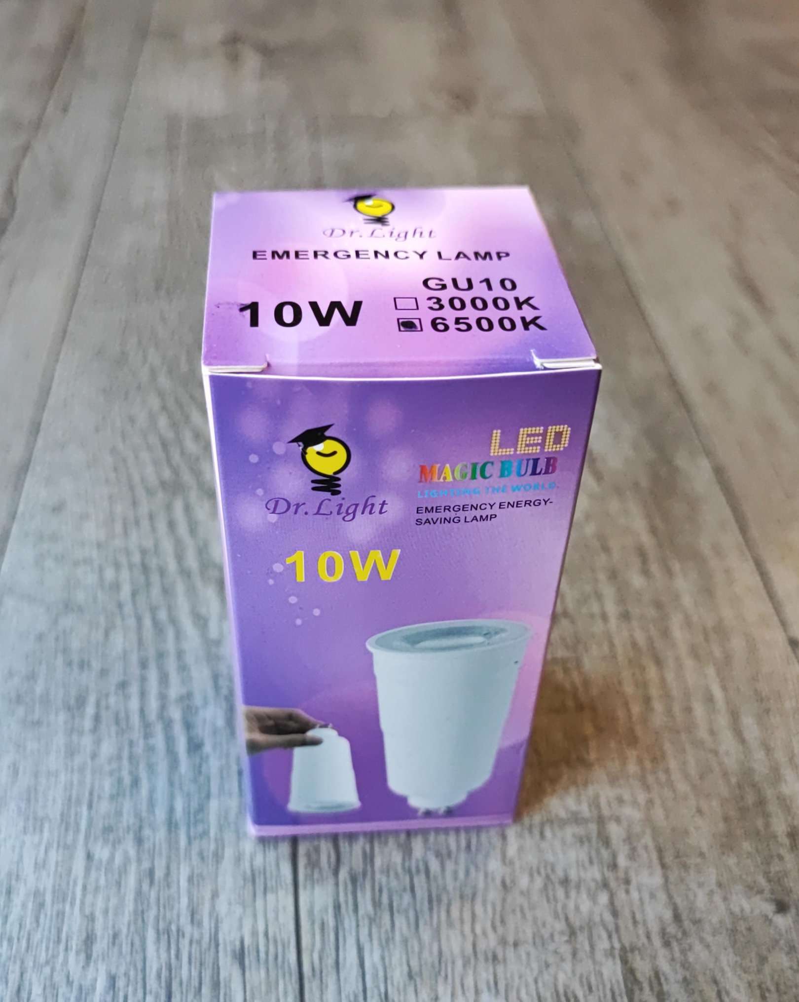 Dr Light 10Watt Smart Rechargeable Emergency LED Downlight Bulb (10006470) - Electromann SA