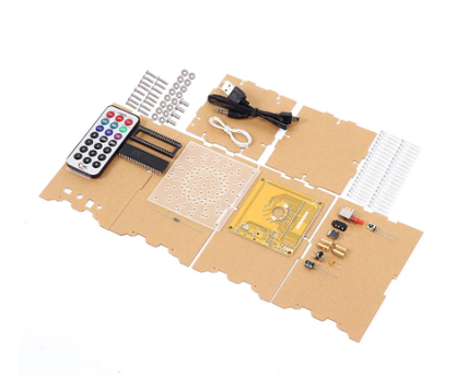 DIY LED Light Cube Apple Ball Music Spectrum RGB Kit - Enhance Your Music Experience - Electromann SA