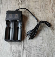 Dual Slot Lithium 16340-18650-26650 2 Cell Charger - Versatile and Reliable Charging Solution - Electromann SA