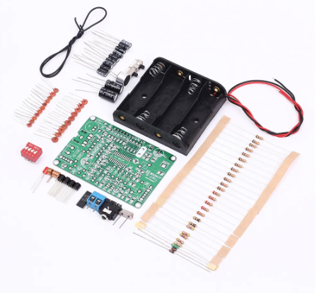 DIY Kit DC 4-6V FM Stereo Transmitter FM Frequency Modulation Wireless ...