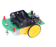 DIY Soldering Kit Infrared Remote Control Intelligent Car (10006476) - Electromann SA