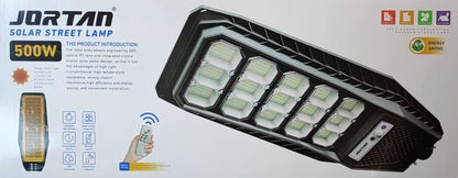 Jortan 500watt Solar Powered LED Street/Pole Light - Electromann SA