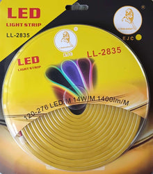 EJC 5m Flexible Neon LED Strip – 600 x 2835 LED Chips, Weatherproof Kit - Electromann SA