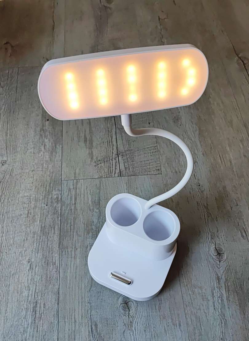 40LED 4 Watt 3 Color Lithium Rechargeable Soft Touch Desk Lamp - Electromann SA