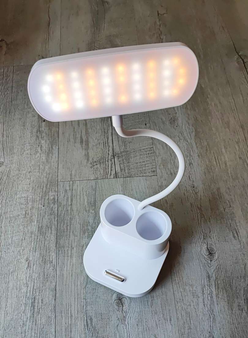 40LED 4 Watt 3 Color Lithium Rechargeable Soft Touch Desk Lamp - Electromann SA