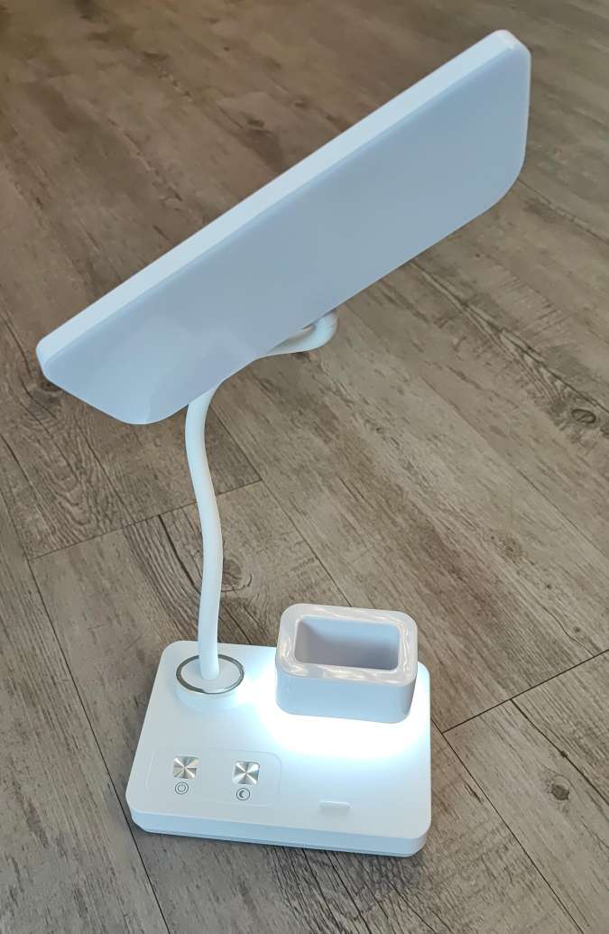 40LED 4 Watt 3 Color Lithium Rechargeable Soft-Touch Desk Lamp - Electromann SA