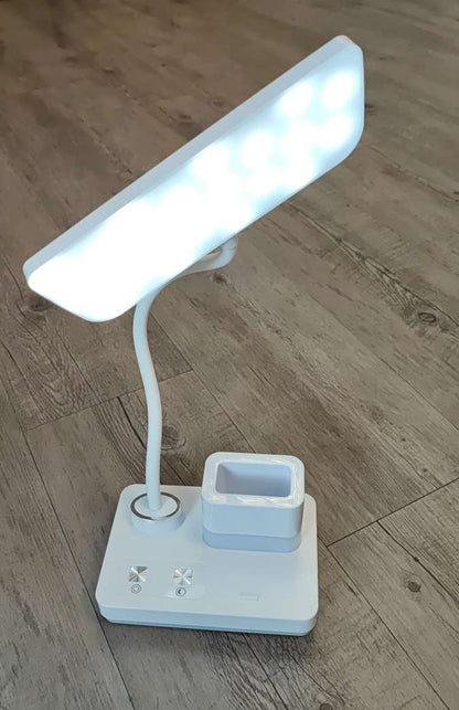 40LED 4 Watt 3 Color Lithium Rechargeable Soft-Touch Desk Lamp - Electromann SA