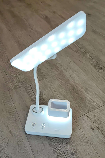 40LED 4 Watt 3 Color Lithium Rechargeable Soft-Touch Desk Lamp - Electromann SA