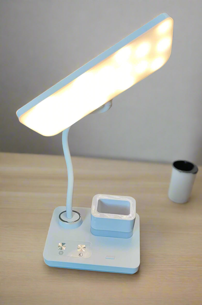 40LED 4 Watt 3 Color Lithium Rechargeable Soft-Touch Desk Lamp - Electromann SA