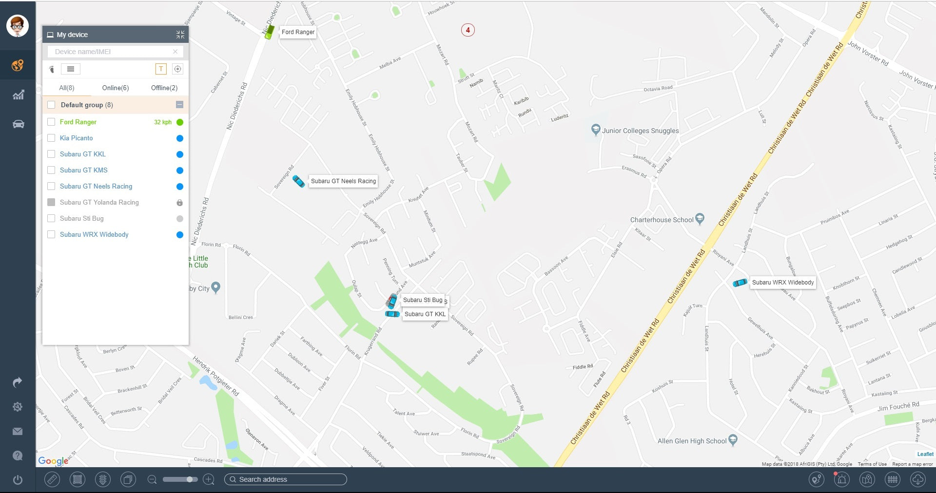VT08R DIY GPS Live Web Based and Mobile App Vehicle Tracker - No Contract - Electromann SA