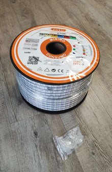 FOYU 100m Heavy Duty RGB Flexible LED Weatherproof Rope Light Strip Roll - Electromann SA