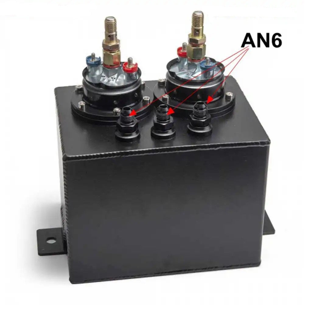 Universal Dual High-pressure 044 Fuel Pump Fuel Surge Tank - Electromann SA