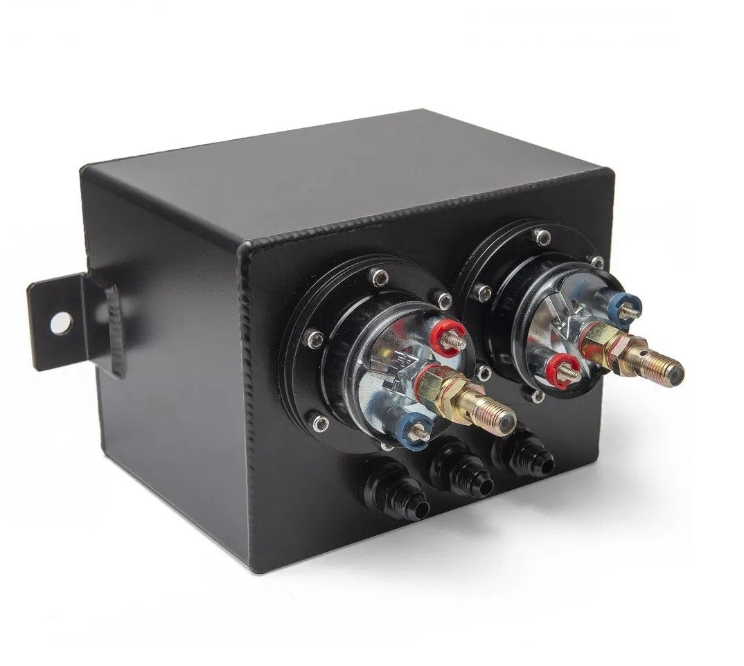 Universal Dual High-pressure 044 Fuel Pump Fuel Surge Tank - Electromann SA