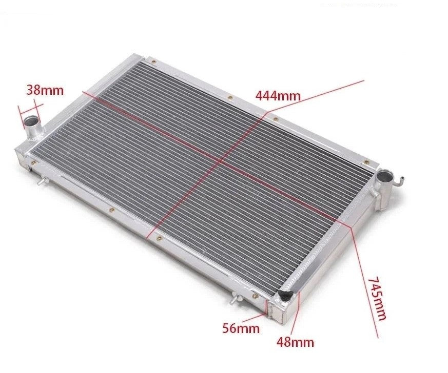 42mm 2 Row Aluminum Radiator For Subaru Impreza Wrx/Sti 1992-2000 - Electromann SA