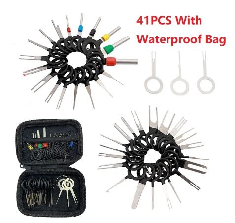 41PCS Wiring Crimp Connector Pin Extractor Tool - Electromann SA