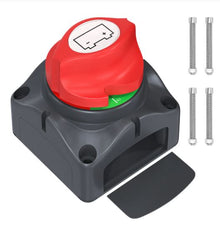 300A 12/24v 4 Position Battery Disconnect Switch - Electromann SA