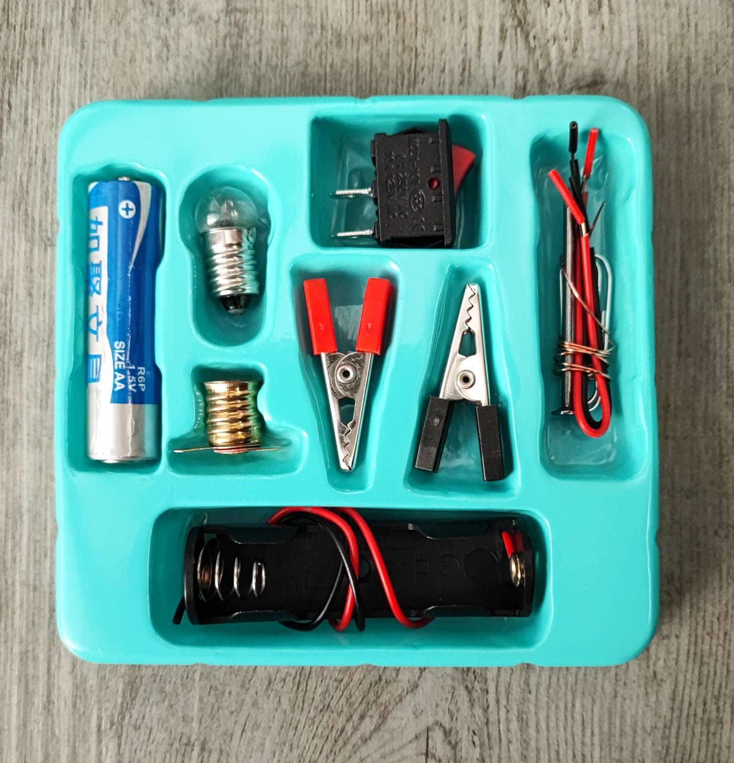 10pc DIY Kids Science Project Kit - Hands-on Learning Experiments for Children - Electromann SA