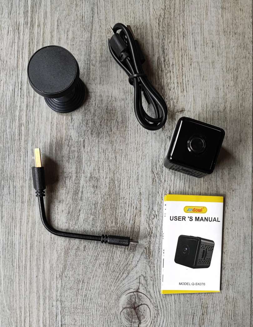 ANDOWL 1080P HD Mini Wireless WIFI IP Camera DVR - Compact and Versatile Security Camera - Electromann SA