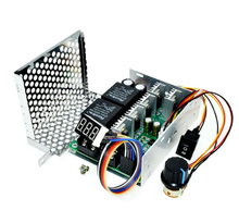PWM Stepless Motor Speed Governor 40A DC Motor Forward Reverse Controller - Electromann SA