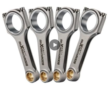 H-Beam Connecting Rods Set for Subaru EJ20 EJ25 130.5mm - Electromann SA